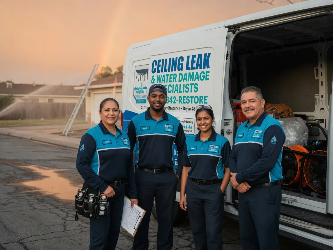 Ceiling Leak Cleanup company in Warren, VT