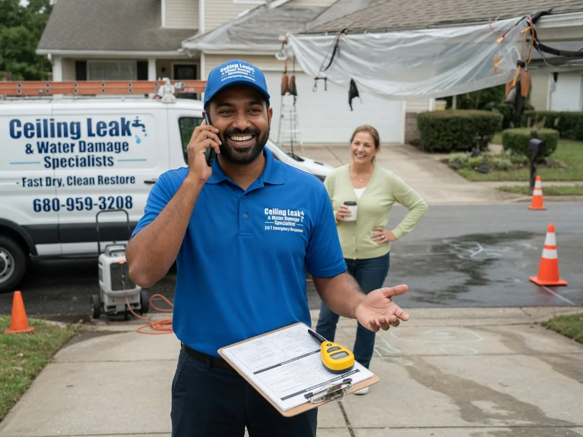 Ceiling Leak Cleanup Warren, VT FAQs